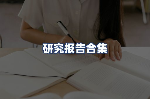 研究报告合集